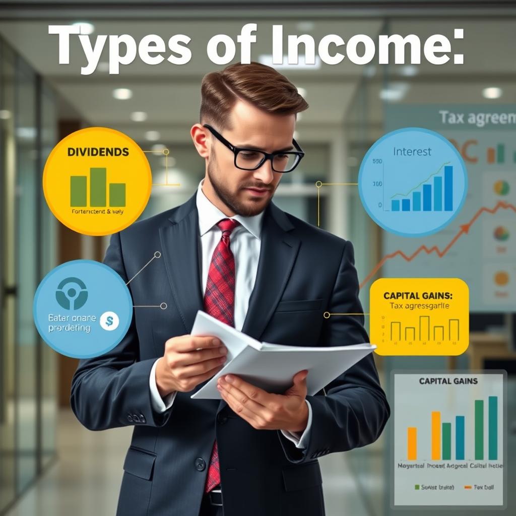 Income types covered under Australian DTAs